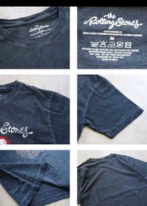 charcoal Rolling Stones T-Shirt