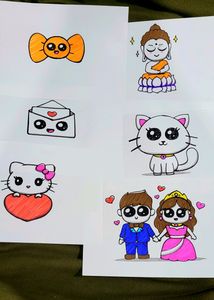 29 PAGE Kids Drawings 📖