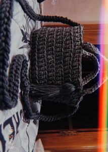 mini handmade tote bag