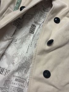 Elegant Cream Button-Down Coat