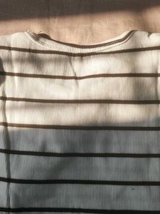 Striped Crop Top