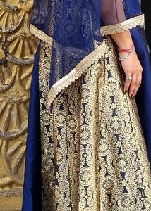Blue &amp; Gold Gown