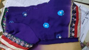 Dual Color Saree