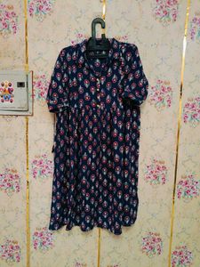 🇳🇿💫🎀Stylish Blue Printed Kurta