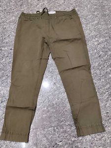 Men's Olive Green jogger Pants
