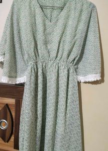 beautiful half kaftan frock