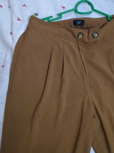 Stylish RIO Wide Leg tan Pants 5 feet female