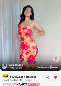 Vibrant Floral Maxi Dress