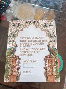 Golden Plated Ganesha Idol