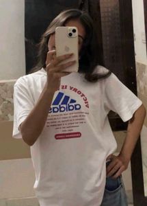 90's vintage adidas graphic tshirt