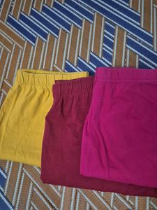 3 Colorful Leggings Set