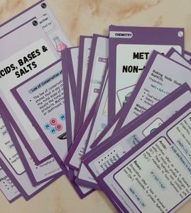 Physics Wallah Revision Cards Class 10