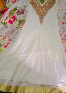 White Net Gown
