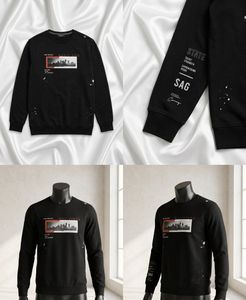 Graphic Print Crewneck Sweatshirt
