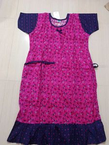 Women's Pink short gown