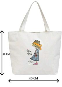 Women White Tote With Included Gifts