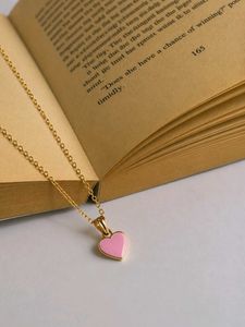Pink Heart Pendant