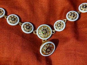 New mangtika or necklace both type wearable