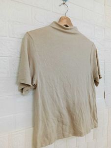 Women's Mock Neck T-Shirt