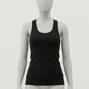 Black Racerback Tank Top
