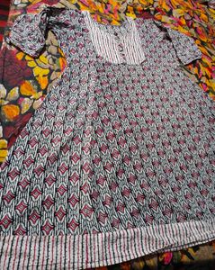 Printed Cotton Kurta