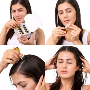 Onion &amp; Bakuchiol Oil Shots For Hair FallReduction