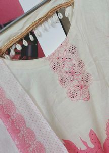 Elegant Floral Print Kurta Set