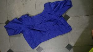 Royal Blue Blouse