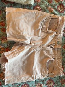 Levi's Distressed Denim Shorts