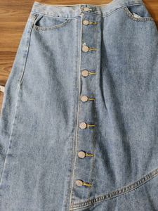 Stylish Blue Denim skirt for girls