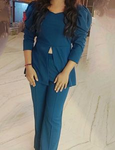 Maroon Jumpsuit  and cord set