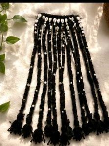 Boho Black Braided Hair Extensions