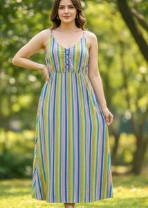 Striped Casual Sundress