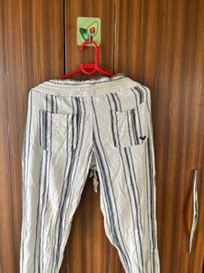 Striped Linen Pants