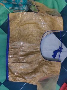 beautifull blue saree