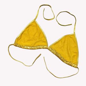Sparkling Gold Bikini Set 🆕 NWOT