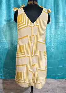 yellow designer dress