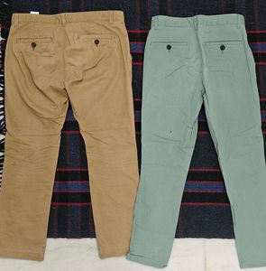 Combo of Men's Chinos Pants - Casual Style