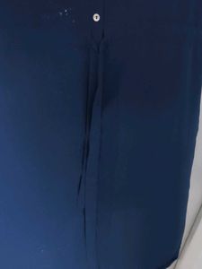 Navy Blue Shirt Kurti