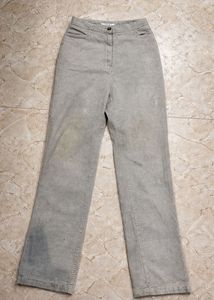 Corduroy Pants - Light Beige