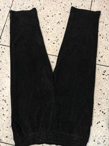 Black Corduroy Pants & Snitch Sweater