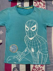 Boys Spider-Man printed  T-Shirt