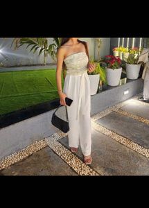 ZARA White Pants