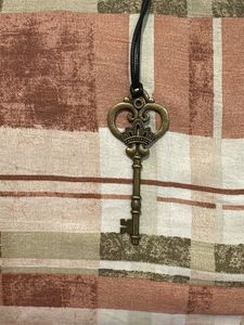 Vintage Key Pendant Necklace