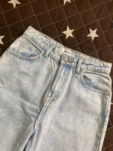 Light Wash Wide Leg Jeans