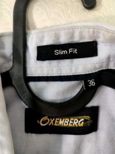 Oxemberg Men's White Shirt