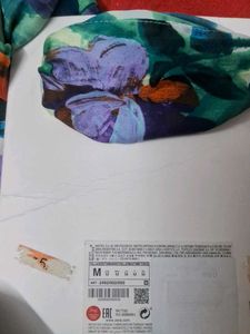 Zara Abstract Floral Scarf