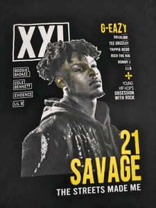 G-Eazy &amp; 21 Savage Black Graphic T-Shirt