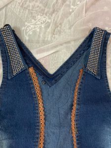 denim sequins jacket 🧥