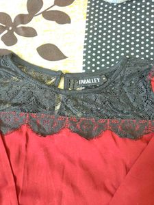 Maroon Top